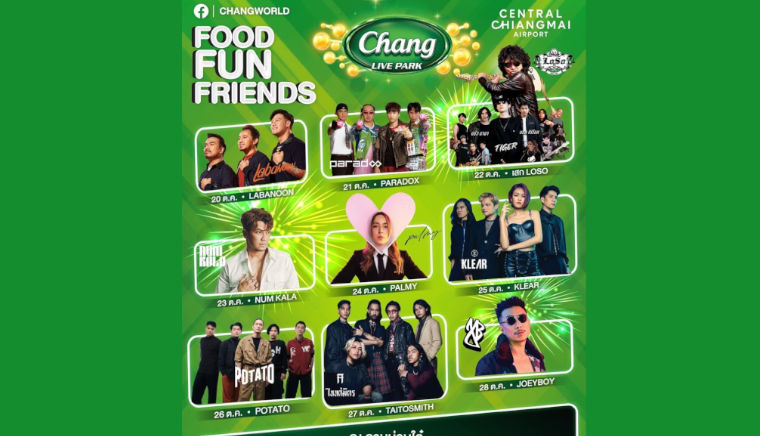 Thailand Smart City Chang Live Park presents FOOD FUN FRIENDS ✨2023