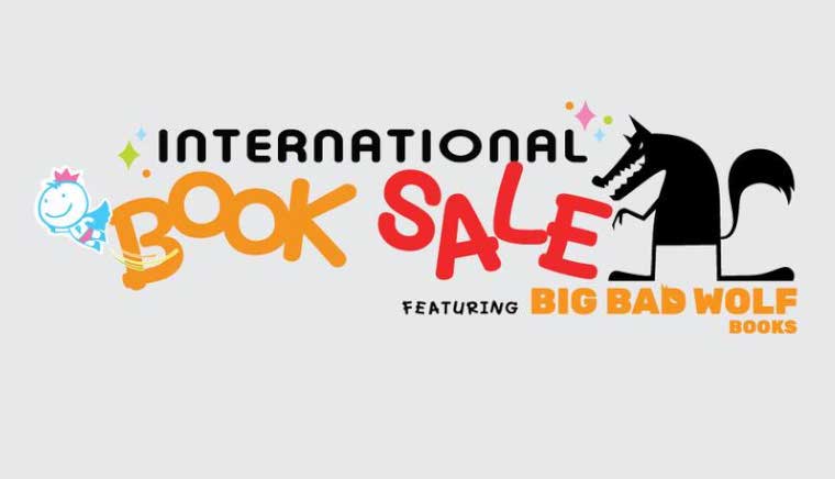 Internaltional Book Sale featuring Big Bad Wolf Books