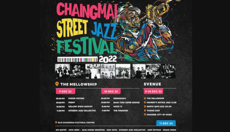 Chiang Mai Street Jazz 2022