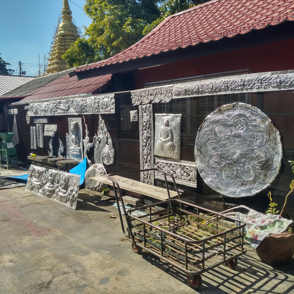 Ancient Thai Art Center Salah Ten Moo Lanna, Srisuphan Temple