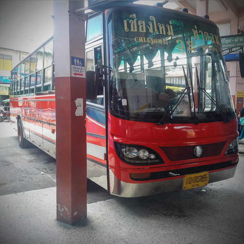 bus Chiangmai [ Chang Phueak -  Fhang ] (1231)
