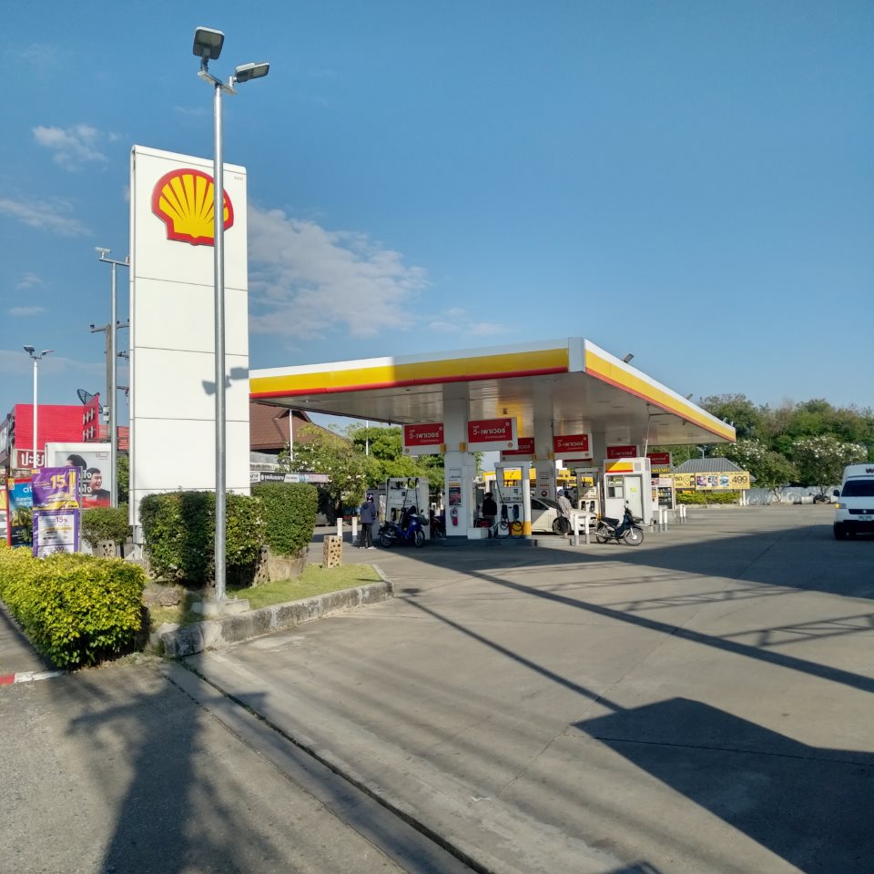 Shell gas station (Chiangmai-Hangdong)