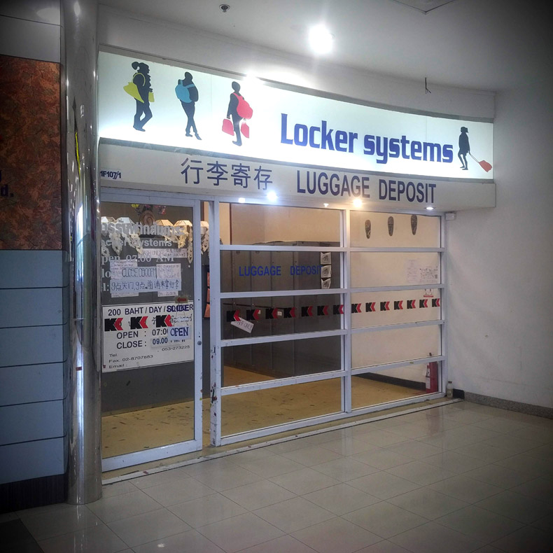 Locker System (Chiangmai Airport)