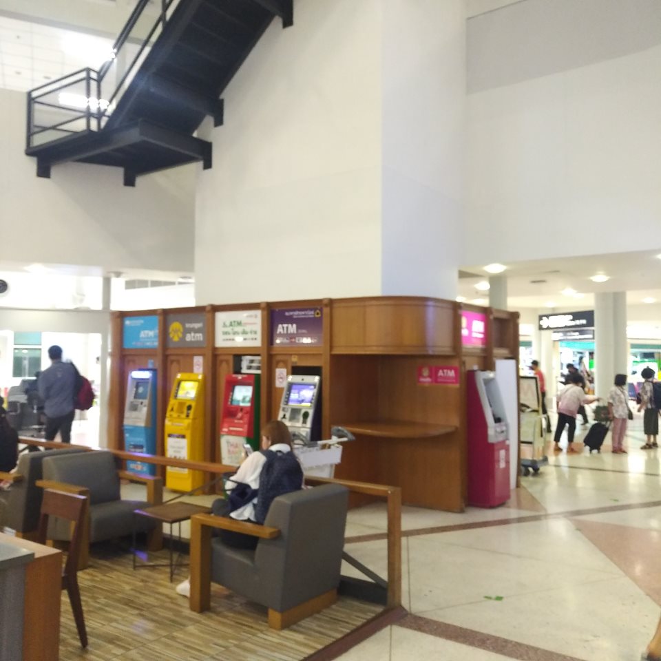 ATM กรุงศรี  (สนามบินเชียงใหม่(ฝั่งขาภายในประเทศ))